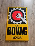 Bovag Emaille Bord Motor - Vintage Reclame, Verzamelen, Merken en Reclamevoorwerpen, Reclamebord, Gebruikt, Onbekend, Ophalen of Verzenden