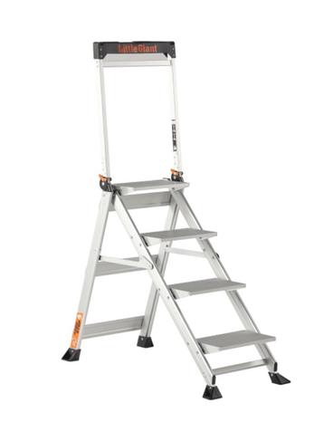 Altrex jumbo step enkel oploopbare trap 4 treden beschikbaar voor biedingen