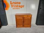 Vintage teak commode / schoenenkast teak Dyrlund, Gebruikt, Ophalen