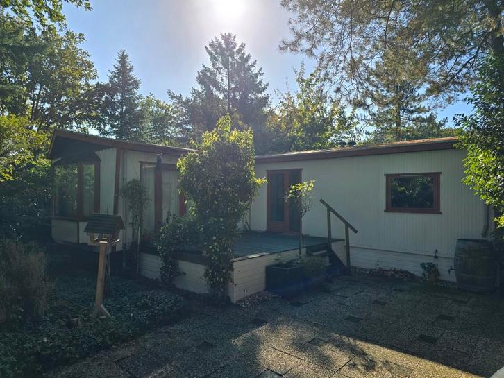 Chalet te koop op camping de Ullingse Bergen, Caravans en Kamperen, Stacaravans, Ophalen