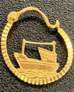 14 karaat urker visserij oorbel, Ophalen of Verzenden, Goud