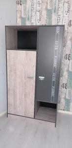 Fabric 2-deurs kledingkast voor jongenskamer, Jongenskamer, 100 tot 150 cm, Met hangruimte, 150 tot 200 cm