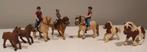 Schleich Shetlander Pony's – Merries & Veulens, Ophalen of Verzenden, Zo goed als nieuw, Paard, Beeldje of Figuurtje