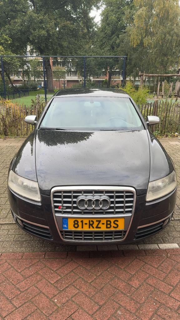 Audi A6 2.4 V6 130KW 2005 Zwart, Auto's, Audi, Particulier, A6, Benzine, D, Sedan, Handgeschakeld, Origineel Nederlands, Zwart