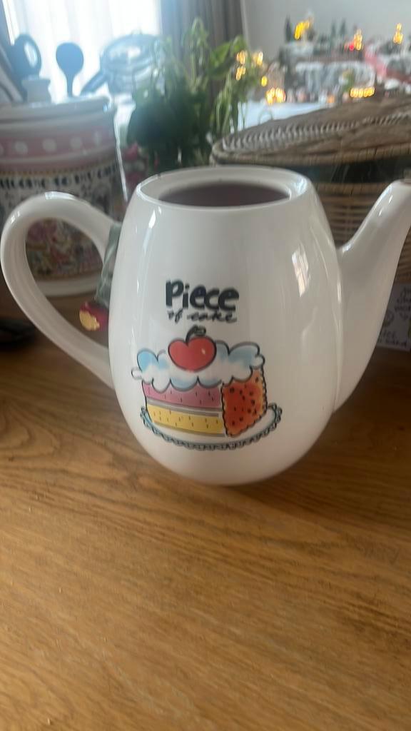 Gezocht deksel voor deze  theepot Blond Amsterdam, Huis en Inrichting, Keuken | Tupperware, Gebruikt, Verzenden