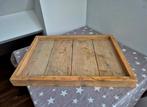 Steiger Houten dienblad, Huis en Inrichting, Woonaccessoires | Dienbladen, Ophalen, Gebruikt, Vierkant, Hout