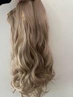 Haar extensions, blond ,zie foto’s voor kleur en lengte., Ophalen of Verzenden, Zo goed als nieuw, Pruik of Haarverlenging