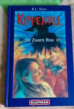 R.L. Stine - kippenvel De zwarte ring, Zo goed als nieuw, Ophalen