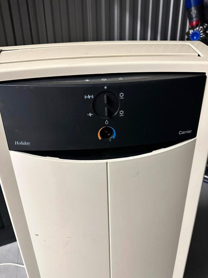 Carrier Mobiele Airco - Koel de Zomer!, Witgoed en Apparatuur, Airco's, Gebruikt, Mobiele airco, Minder dan 60 m³, 3 snelheden of meer