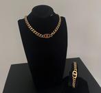 Ketting en armband, Sieraden, Tassen en Uiterlijk, Kettingen, Ophalen of Verzenden, Nieuw, Goud, Overige materialen