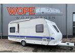 Hobby Excellent 495 ufe met Mover en Luifel, Caravans en Kamperen, Rondzit, Bedrijf, Overige, 4 tot 5 meter