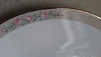 Porselein servies Bavaria wit met roze roosjes, aanvulling, Antiek en Kunst, Ophalen of Verzenden