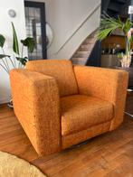 Oranje fauteuil, Huis en Inrichting, Fauteuils, Ophalen, Gebruikt, 75 tot 100 cm, 75 tot 100 cm