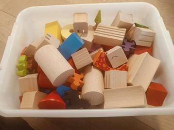HOUTEN BLOKKEN beschikbaar voor biedingen