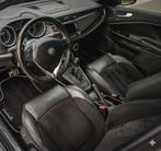 Alfa Romeo Giulietta QV-LINE + EXCLUSIVE | BOSE | LEER | AUT, Auto's, 65 €/maand, 1280 kg, Zwart, 4 cilinders