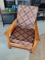 Unieke amsterdamse school vintage rookstoel, Ophalen of Verzenden, Gebruikt