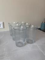 Zes hoge waterglazen, Ophalen, Glas of Glazen, Overige stijlen, Glas