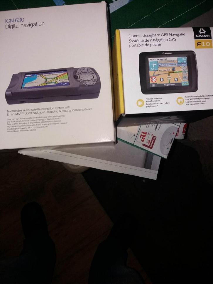 navman icn630 en navman f10, Auto diversen, Autonavigatie, Gebruikt, Ophalen of Verzenden