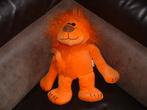 ING LEEUW SPAARPOT VELOURS ORANJE MET LANGHARIGE, Ophalen of Verzenden, Nieuw, Overige typen