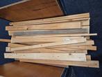 Stapel hout, latjes, timmerhout, Doe-het-zelf en Verbouw, Hout en Planken, Ophalen, Zo goed als nieuw, 50 mm of meer, Balk
