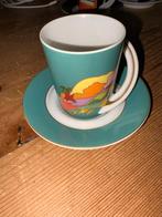 Bjørn Wiinblad Rosenthal Kop en Schotel, Verzamelen, Porselein, Kristal en Bestek, Ophalen of Verzenden, Zo goed als nieuw, Porselein