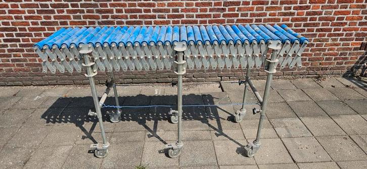 Rollenbaan, harmonica tafel 180->500cm, Doe-het-zelf en Verbouw, Overige Doe-het-zelf en Verbouw, Zo goed als nieuw, Ophalen
