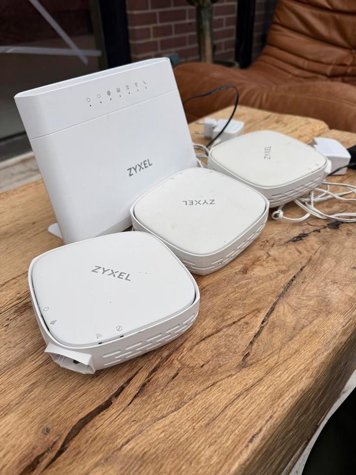 Zyxel Mesh Router - EX3301-T0 & WX3100-T0, Computers en Software, Routers en Modems, Gebruikt, Router, Ophalen