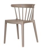 4x Woood Bliss Stoel Taupe - Nieuw in Doos!, Huis en Inrichting, Stoelen, Ophalen, Kunststof, Bruin, Nieuw