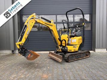 Yanmar ViO 12 minigraver met tilt en 3 bakken