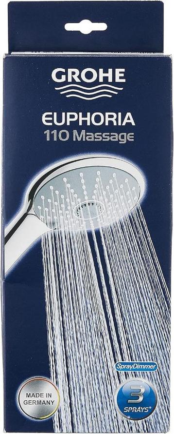 GROHE Euphoria 110 Massage Handdouche 3 straalsoorten beschikbaar voor biedingen