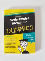 Boekje - De Kleine Nederlandse Literatuur voor Dummies, Ophalen of Verzenden, Gelezen, Nederland
