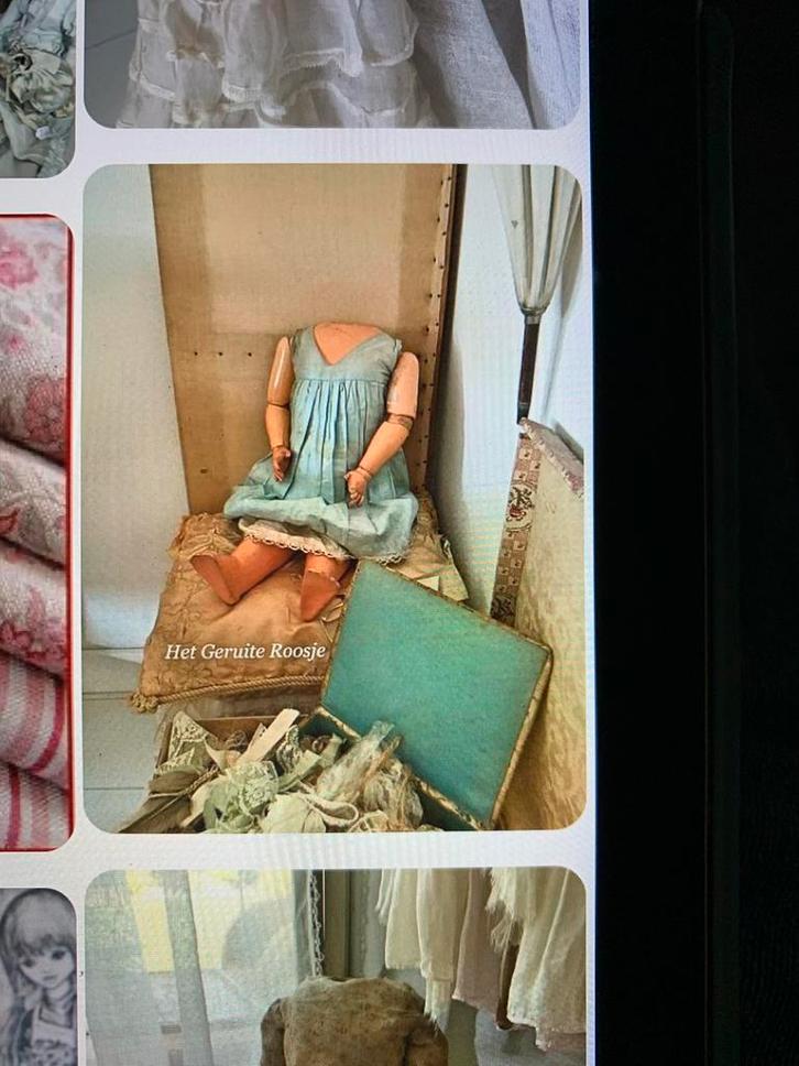 een shabby poppenlijfje, Antiek en Kunst, Antiek | Speelgoed, Ophalen of Verzenden