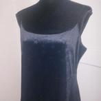 Blauw fluwelen nachthemd Livera, maat L, Kleding | Dames, Pyjama's, Livera, Ophalen of Verzenden, Zo goed als nieuw, Maat 42/44 (L)