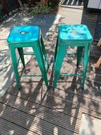 Krukken / stools green pair, Ophalen, Gebruikt