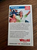 Walibi voordeelbon, Tickets en Kaartjes, Twee personen, Kortingsbon, Pretpark