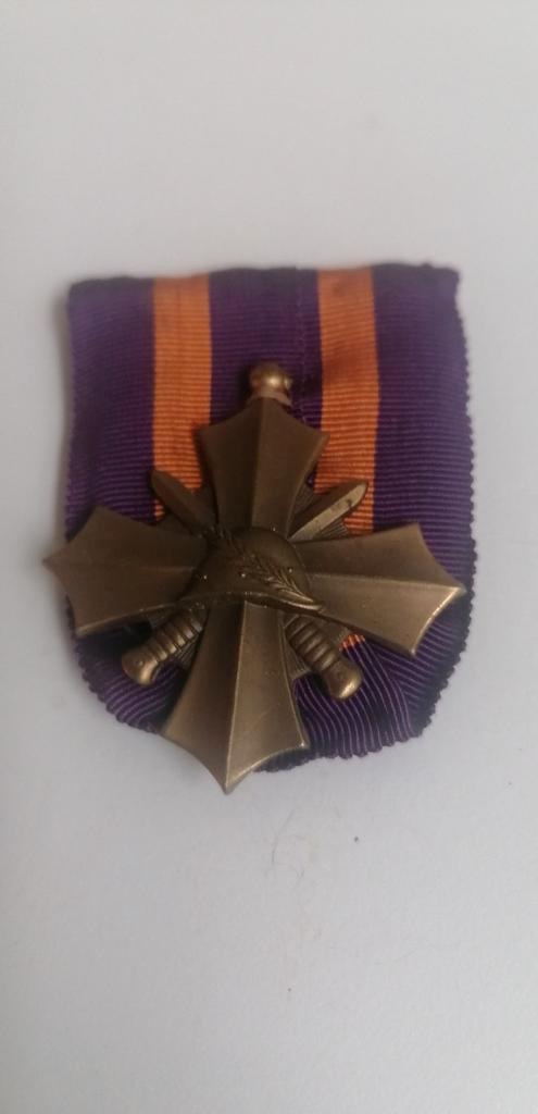 Mobilisatie kruis ww2 nederlandse militaire medaille, Verzamelen, Militaria | Algemeen, Overige soorten, Lintje, Medaille of Wings