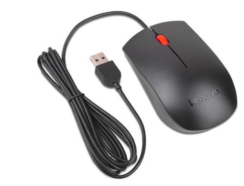 Lenovo Essential 1600 DPI USB Muis, Nieuw, Computers en Software, Muizen, Nieuw, Muis, Linkshandig, Rechtshandig, Bedraad, Ergonomisch