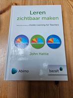 John Hattie - Leren zichtbaar maken, John Hattie, Ophalen of Verzenden, Zo goed als nieuw, Nederlands