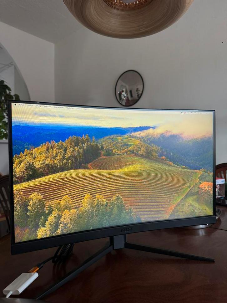 MSI Curved LED Gaming monitor 144hz 23.6”, Computers en Software, Monitoren, Gebruikt, 101 t/m 150 Hz, DisplayPort, HDMI, Thunderbolt