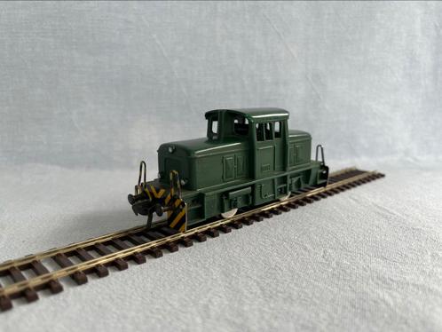 Fleischmann 1306 DB rangeer diesellocomotief, Hobby en Vrije tijd, Modeltreinen | H0, Gebruikt, Locomotief, Gelijkstroom, Fleischmann