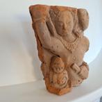 Terracotta Sculptuur Gupta periode ca. 5e Eeuw Devi India, Ophalen of Verzenden