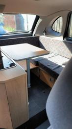 Nissan Almera Tino 1.8 2006 Zwart, Overige merken, Buscamper of Camperbus, Tot en met 2, Handgeschakeld