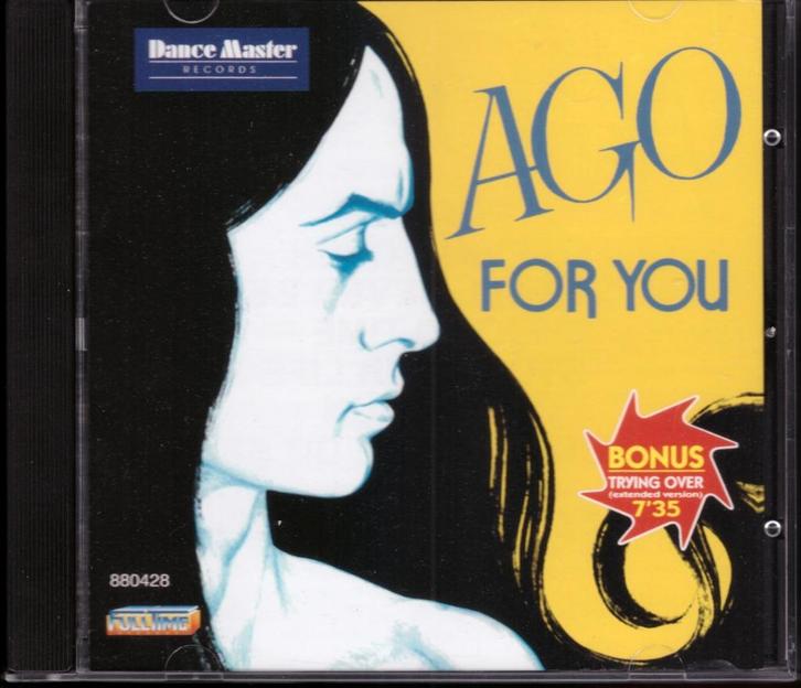 Ago CD For You, Cd's en Dvd's, Cd's | Pop, Zo goed als nieuw, 1980 tot 2000, Verzenden