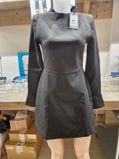 Nieuwe Tess V Dana Jurk - Zwart - Maat M, Kleding | Dames, Jurken, Nieuw, Maat 38/40 (M), Zwart, Boven de knie, Verzenden