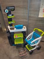 Speelgoed kassa met winkelkar, Ophalen of Verzenden, Zo goed als nieuw, Kunststof, Speelkeuken