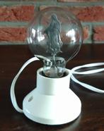 antiek tafellampje, Aerolux "maria",  volgnr 58, Ophalen of Verzenden, Gebruikt, Glas, Minder dan 50 cm