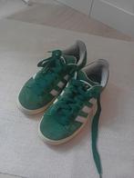 Adidas Campus groen - maat 39 1/3, Adidas, Ophalen of Verzenden, Sneakers of Gympen, Gedragen