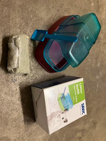 Hamster toilet met navulling beschikbaar voor biedingen