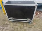 Speaker Flightcase 12Inch Toppen 94x40cm 11+56cm Hoog&Wheels, Muziek en Instrumenten, Ophalen, Zo goed als nieuw, Speaker of Versterker