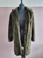 Carnavals bontjas effen Groen, maat L/XL, Carnaval jas Groen, Hema, Maat 52/54 (L), Carnaval, Ophalen of Verzenden